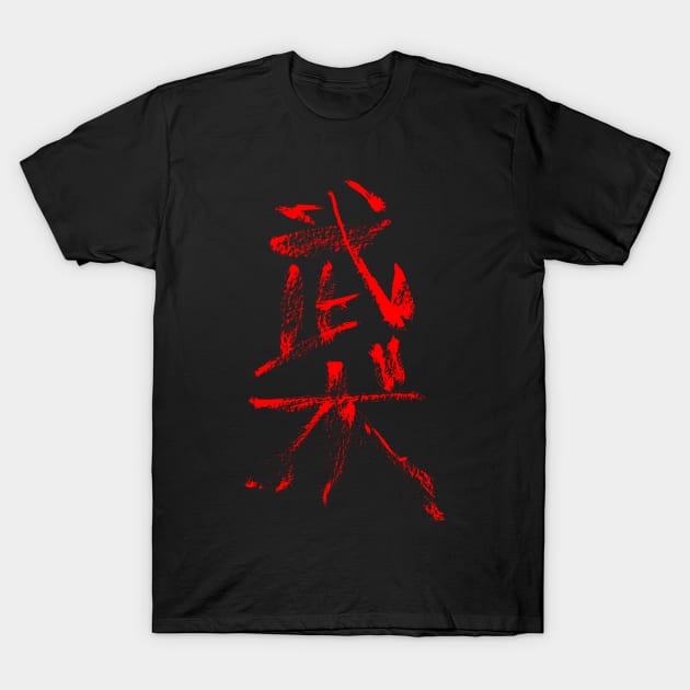 Wushu - martial arts T-Shirt by Nikokosmos